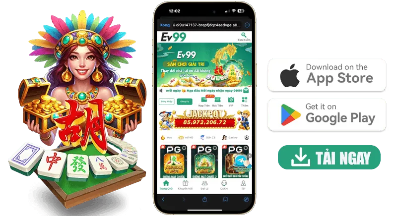 Giao diện ứng dụng di động 95vn1
